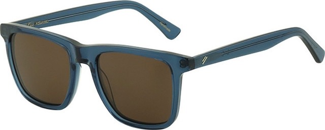 Bask Eyewear Kai - Crystal Blue/Brown Polarised Lenses