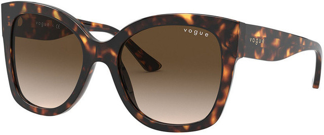 Vogue Eyewear VO5338S - Dark Havana/Brown Gradient Lenses