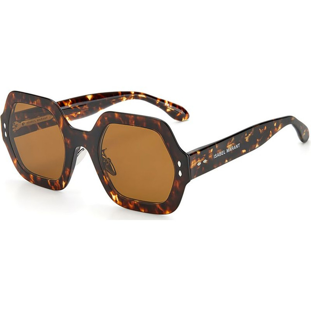 Isabel Marant Ely IM 0004/S - Dark Havana/Brown Lenses