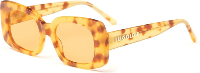 Lu Goldie Coco - Creme Brulee/Yellow Lenses