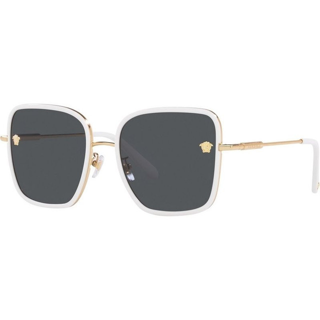 Versace VE2247D - White/Dark Grey Lenses