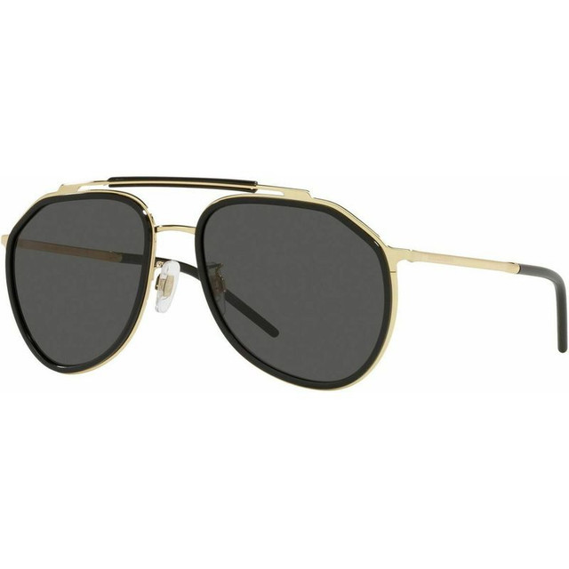 Dolce & Gabbana DG2277 - Gold and Black/Dark Grey Lenses