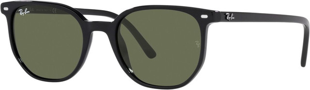Elliot RB2197 - Black/Green Glass Lenses 50 Eye Size