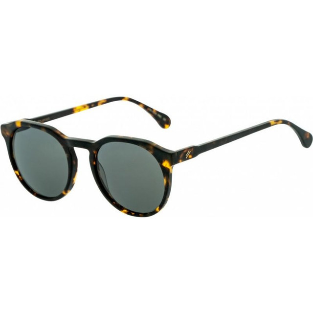 Bask Eyewear Sheyd - Matte Dark Tort/Grey Polarised Lenses