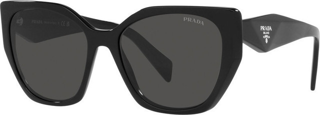 Prada PR19ZSF - Black/Dark Grey Lenses