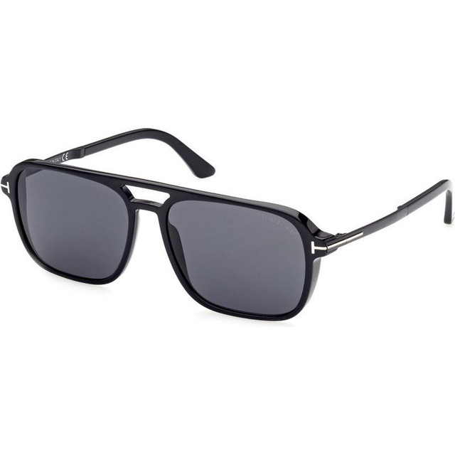 Crosby FT0910 - Shiny Black/Smoke Lenses