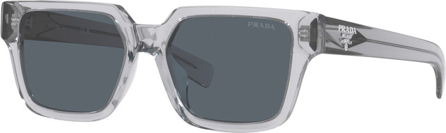 PR03ZS - Transparent Grey/Blue Glass Lenses