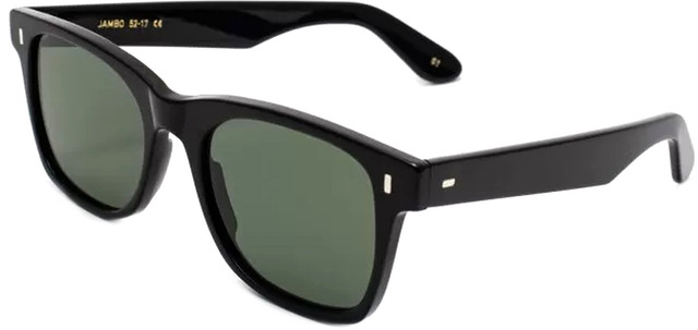 L.G.R Jambo - Black/Green Glass Lenses