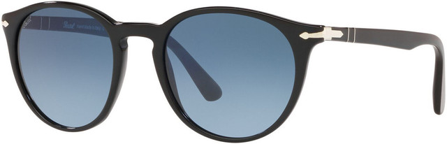 Persol PO3152S - Black/Azure Blue Gradient Glass Lenses