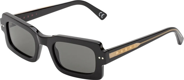 Marni Lake Vostok - Black/Dark Grey Lenses