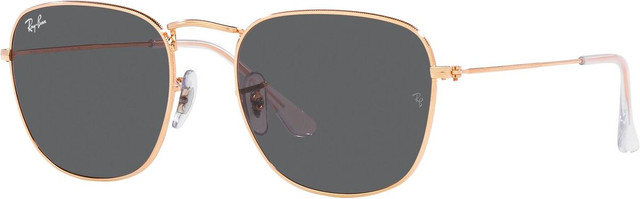 Ray-Ban Frank RB3857 - Rose Gold/Dark Grey Glass Lenses 51 Eye Size