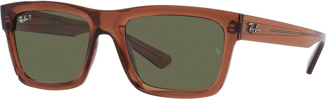 Warren RB4396 - Transparent Brown/Dark Green Polarised Lenses 54 Eye Size