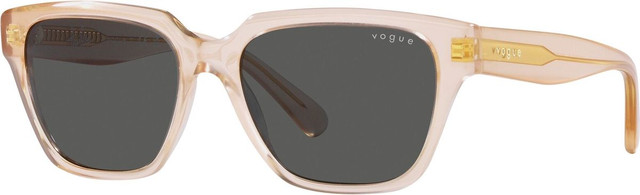 VO5512S - Opal Light Peach/Dark Grey Lenses 55 Eye Size