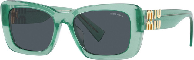 Miu Miu MU07YS - Opal Anise/Dark Grey Lenses