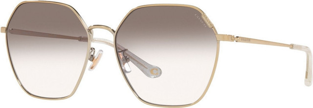 HC7132 - Shiny Light Gold/Purple and Grey Gradient Lenses