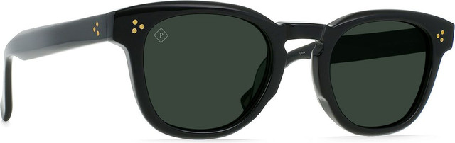 Squire - Recycled Black/Green Polarised Lenses