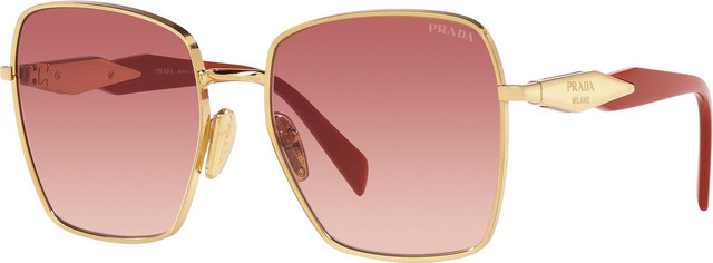 PR64ZS - Gold/Pink and Red Gradient Lenses