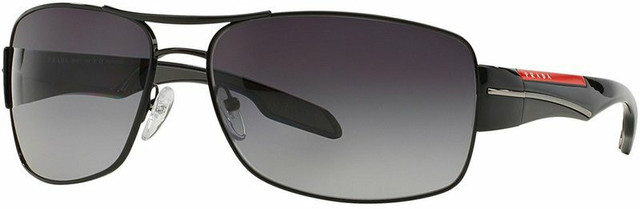 Prada Linea Rossa PS53NS - Black/Grey Gradient Polarised Lenses