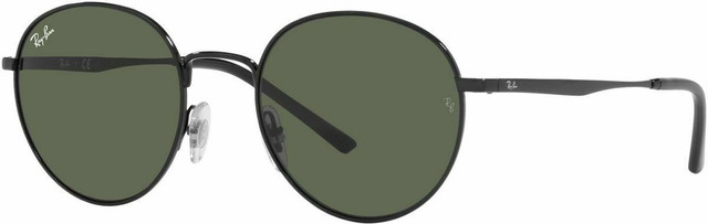 Ray-Ban RB3681 - Black/Dark Green Lenses