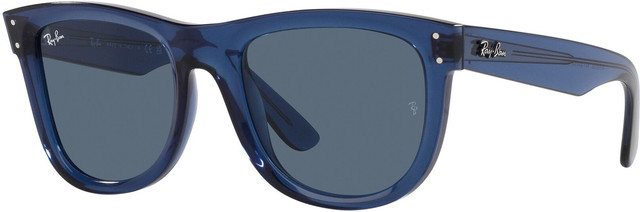 Wayfarer Reverse RBR0502S - Transparent Navy Blue/Dark Blue Lenses 53 Eye Size