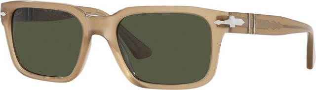 PO3272S - Beige Opal/Green Glass Lenses