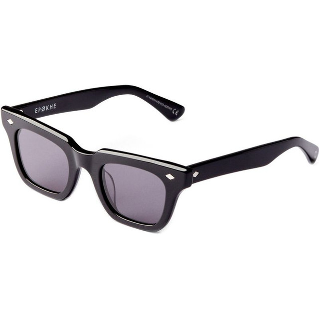 Epokhe Stereo - Polished Black/Black Lenses