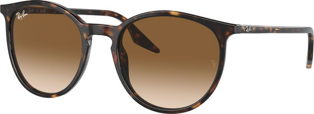 Ray-Ban RB2204 - Havana/Brown Clear Gradient Glass Lenses 51 Eye Size