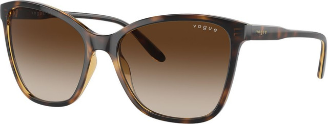 Vogue Eyewear VO5520S - Dark Havana/Brown Gradient Lenses