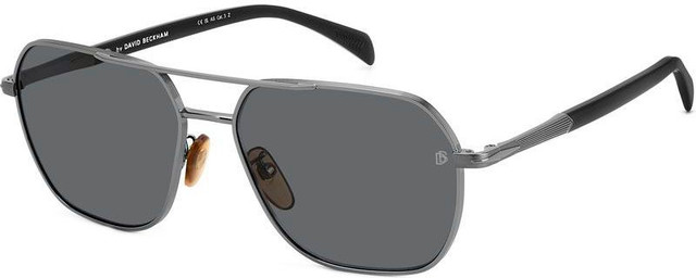 DB 1128/G/S - Dark Ruthenium Black/Grey Polarised Lenses