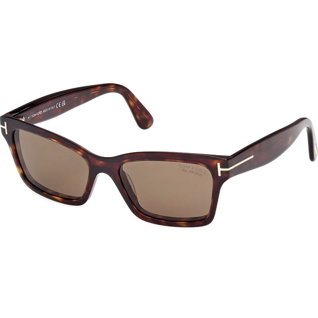 Tom Ford Mikel FT1085 - Dark Havana/Brown Polarised Lenses