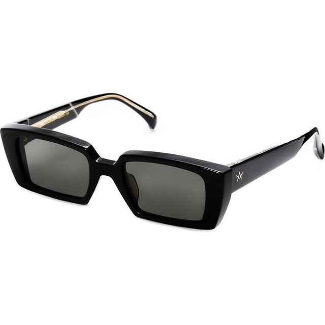 AM Eyewear Frankie - Black/Grey Lenses