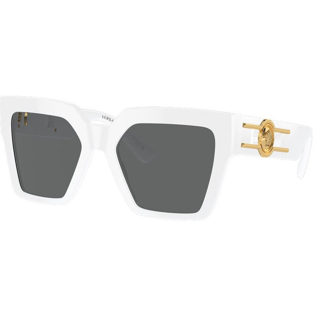 Versace VE4458 - White/Dark Grey Lenses