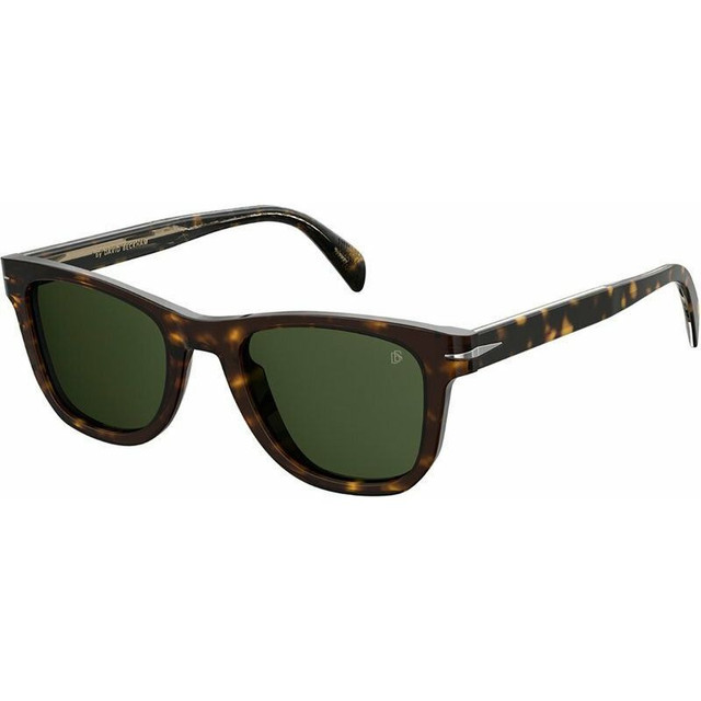 David Beckham DB 1006/S - Dark Havana/Green Lenses