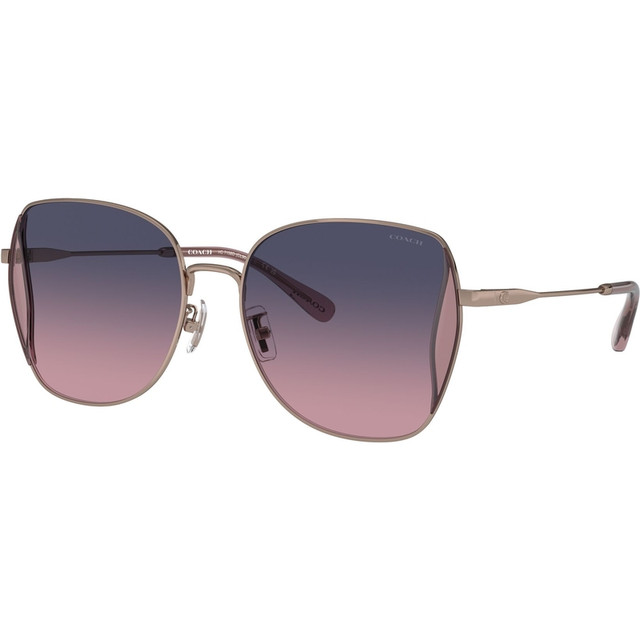 HC7158D - Shiny Rose Gold/Blue and Pink Gradient Lenses