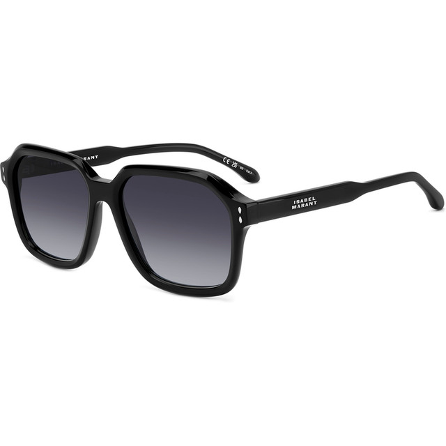 Isabel Marant IM 0153/G/S - Black/Dark Grey Gradient Lenses