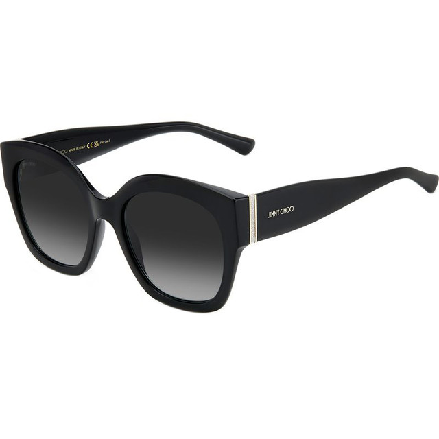 Jimmy Choo Leela - Black/Dark Grey Gradient Lenses