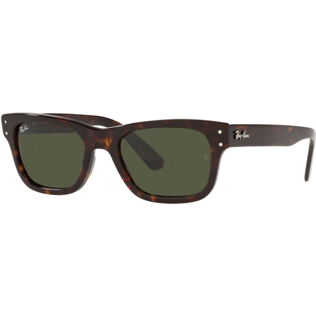 Mr Burbank RB2283 - Havana/Green G15 Glass Lenses