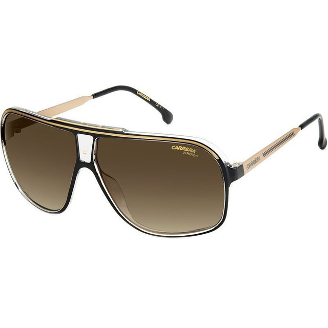 Carrera Grand Prix 3 - Black Gold/Brown Gradient Lenses