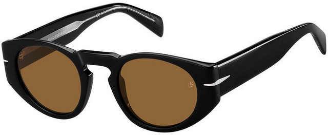 DB 7033/S - Black/Brown Lenses