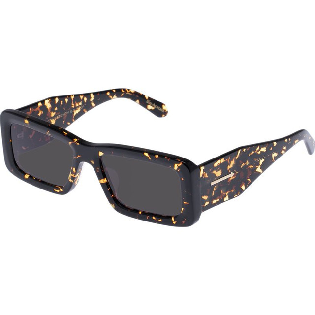 Karen Walker Axiom - Cracked Tort/Smoke Lenses