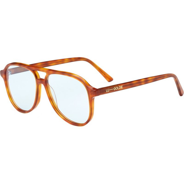 Lu Goldie Scout - Maple/Blue Lenses