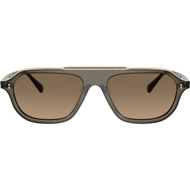 Oliver Peoples Estin OV5613SU - Inkwell/Sandstone Gradient Polarised Glass Lenses