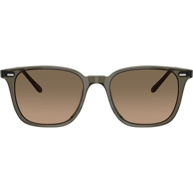 Oliver Peoples Laedin OV5614SU - Inkwell/Sandstone Gradient Polarised Glass Lenses