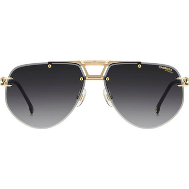 Carrera 1087/S - Gold and Black/Dark Grey Gradient Lenses