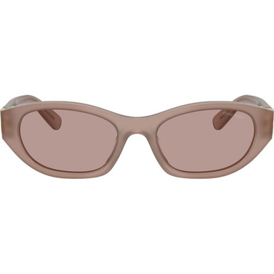 Miu Miu MUA03S - Grey/Light Purple Brown Lenses