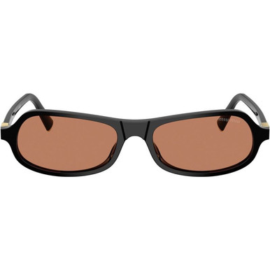Miu Miu MUB10SU - Black/Brown Lenses