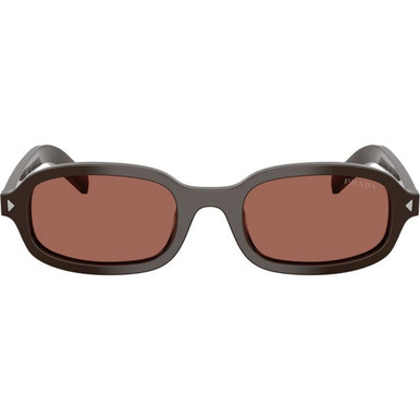 Prada PRD06S - Cigar/Brown Glass Lenses