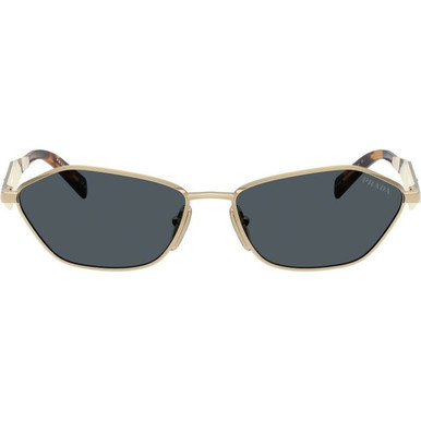 Prada PRD50S - Pale Gold/Dark Grey Lenses