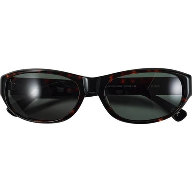 Epokhe Dome - Polished Dark Tortoise/Green Lenses