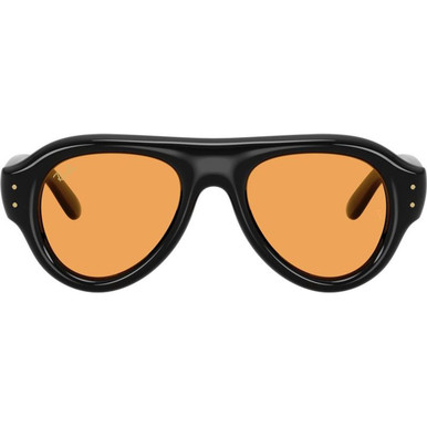 Ray-Ban RB4925 - Black/Orange Lenses 52 Eye Size